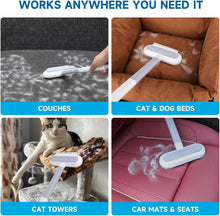 Pet Hair Remover, a Four in One Reusable Tool for Dog and Cat Hair