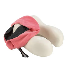 U Shaped Memory Foam Neck Pillows Soft Travel Pillow Massage Sleeping