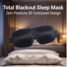Breathable 3D Adjustable Sleep Mask - Blocks Light, Allows Air