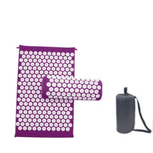 Acupressure Mat & Pillow Set Sensi Massage Needle Applicator Neck Back