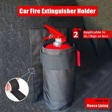 Durable Car Fire Extinguisher Organizer Trunk Storage Bag, Backseat &