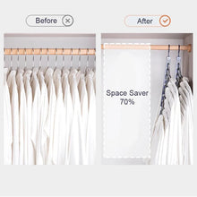 6/7/8 Holes Storage Rack for Clothes Hanger Organizer Foldable