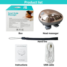 Head Massager Electric Scalp Vibration Kneading Device Muscles Massage