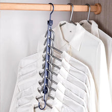 6/7/8 Holes Storage Rack for Clothes Hanger Organizer Foldable