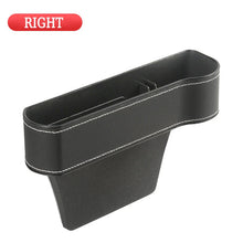 Car Seat Gap Organizer Storage Box - Expandable Design, Holds Phone