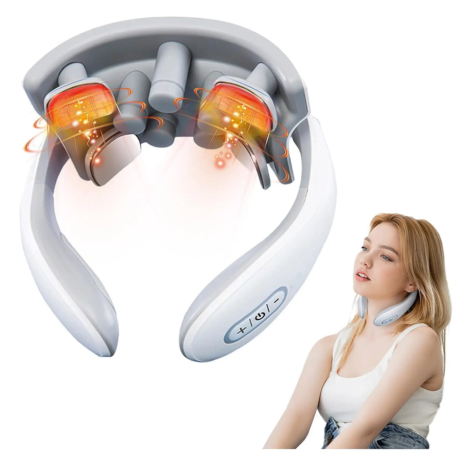 Vibration Neck Masssger Rechargeable Low Frequency Pulse Cervical