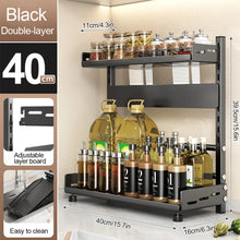 3 Tier Spice Storage Rack for Countertop Adjustable Organization for