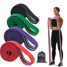 Elastic Fabric Long Resistance Bands Stretch for Exercise Set for