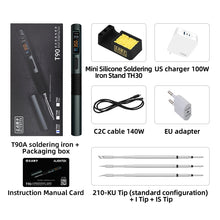 ALIENTEK T90 Smart Soldering Iron PD 3.1140W Portable Digital Display