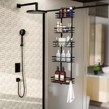 4/5-Tier Over The Door Pantry Organizer, Metal Hanging Spice Rack