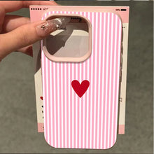 INS Cute Small Love Heart Pattern Fresh Phone Case For iPhone 18 17 16