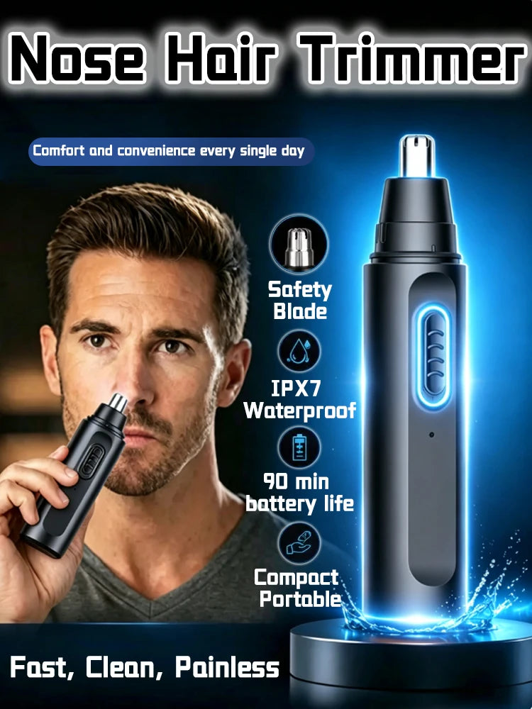 Nose Hair Remover for Men for and Ear Hair Clipper Trimmer Waterproof