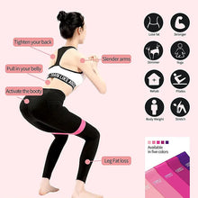 Resistance Loop Exercise Bands 5 Different Levels Elastic Band Suitable