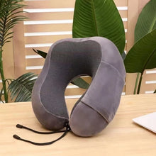 U Shaped Memory Foam Neck Pillows Soft Travel Pillow Massage Sleeping