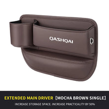 Car Storage And Finishing Leather Seat Gap Box For Nissan Qashqai Auto