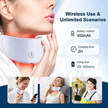 Neck LED Mask 7 Colors Photon Anti-Wrinkle Skin Brightening Beauty