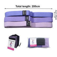 Fitness Resistance Bands Knit Elastic Stretch Training Pulling Large