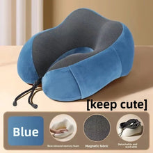 U Shaped Memory Foam Neck Pillows Soft Travel Pillow Massage Sleeping