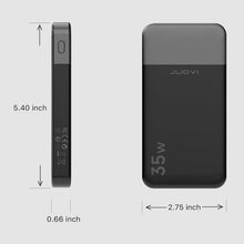 JUOVI 35W Super Fast Charging 10000mAh Portable Power Bank Charger Mini