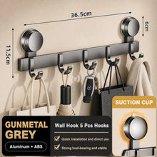 Suction Cup Bathroom Hooks Towel Hanger Nail Wall Rack Coat Clothes
