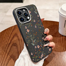 Small Flower Lichee Pattern Phone Case For iPhone 18 17 16 Pro Max 15