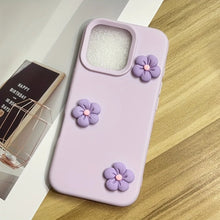 Cute Colorful Dopamine Flower Phone Case For iPhone 17 18 Pro Max 16 15