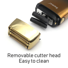 Kemei KM-TX10 Electric Shaver Hair Rechargeable Beard Foil Razor for