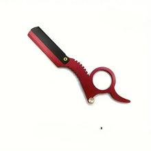 Stainless Steel Classic Shaving Razor for Thumb Double Edge Haircutting