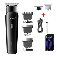 Kemei KM-1115 Fast Usb Charging Hair Clippers Rechargeable Hair Trimmer