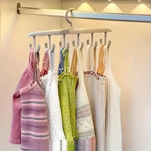 12-Hook Rotating Hanger - Space-Saving Closet Organizer for Ties