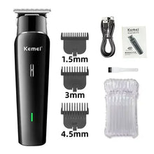 Kemei KM-1115 Fast Usb Charging Hair Clippers Rechargeable Hair Trimmer