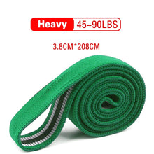 Elastic Fabric Long Resistance Bands Stretch for Exercise Set for