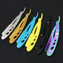 Men's Barber Shaving Razor Folding Knife Unisex Hair Removal Tool