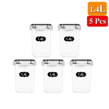 Food Storage Containers Kitchen Organizer and Container with Lids