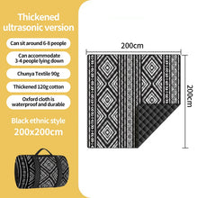 Waterproof Picnic Blanket 200x300CM Large Beach Outdoor Mat with