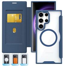 Magnetic Wallet with Card Holder Phone Case for Samsung Galaxy S24