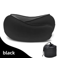 Memory Foam Travel Neck Pillow U-shaped Snail Style Support Portable