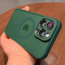 Magnetic Luxury Lens Protector Matte Translucent Case For iPhone 17 18