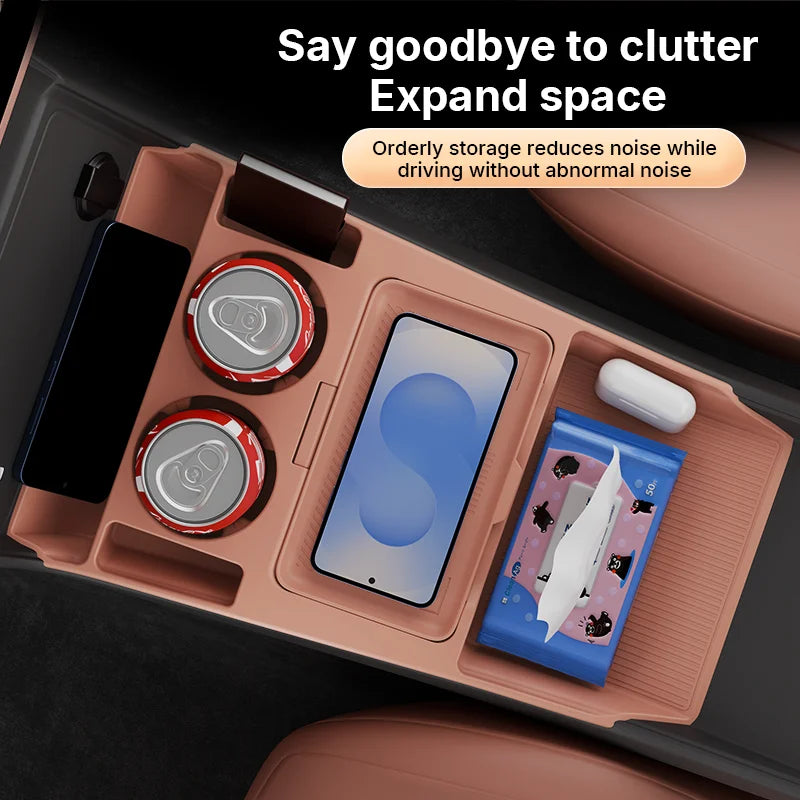 For 2025 Changan UNI-Z / UNI-V Center Console Lower Storage Box