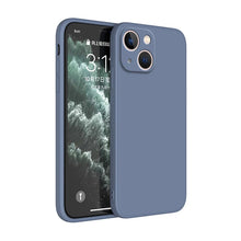 Square Liquid Silicone Phone Case for iPhone 14 Plus 11 12 13 Pro Max