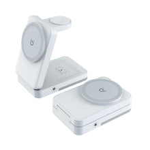 3 in 1 Foldable LED Light Wireless Charger Stand For iPhone 16 15 14 13