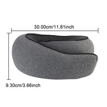 Portable U-shaped Pillow Memory Foam Snail Soft Noon Break Sleep