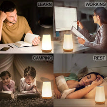 13 Color Changing Night Light Remote Control Touch USB Rechargeable RGB