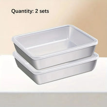 Stainless Steel Food Storage Containers Set - Airtight BPA-Free Kitchen