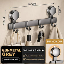 Suction Cup Bathroom Hooks Towel Hanger Nail Wall Rack Coat Clothes