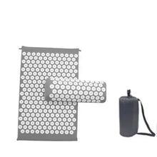 Acupressure Mat & Pillow Set Sensi Massage Needle Applicator Neck Back