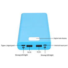 DIY 8*18650 Battery Power Bank Case Charge Storage Box 5V Dual USB Type