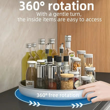 Rotating Spice Rack Organizer Kitchen Countertop Storage Tray 360