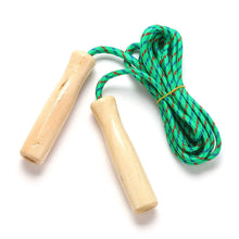 2.5M Skipping Rope Wooden Handle Adjustable Children's Cotton Jump For