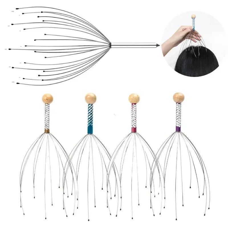Scalp Massagers With 12/20 Claws Handheld Head Massage Scratcher For